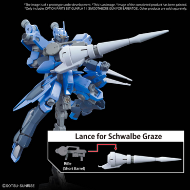 OPTION PARTS SET GUNPLA 11 (SMOOTHBORE GUN FOR BARBATOS)