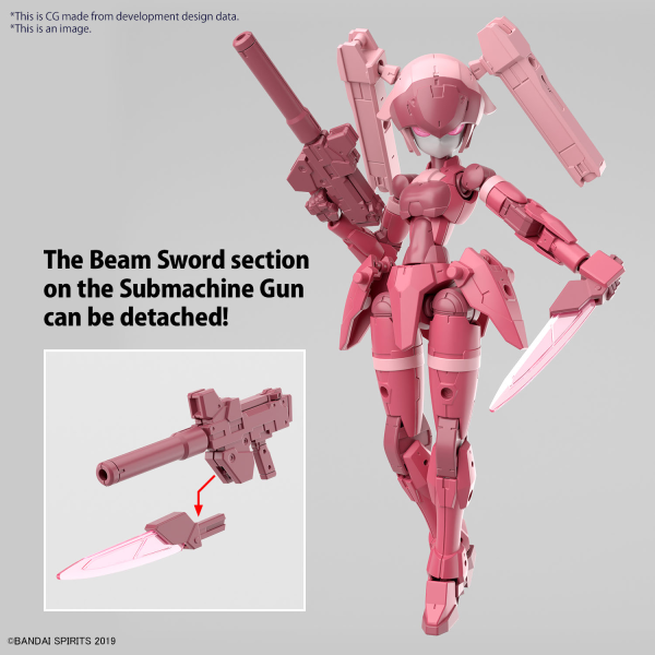 BANDAI 30MM 1/144 EXM-H15A ACERBY (TYPE-A) - Trinity Hobby