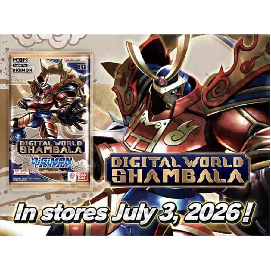 [Pre-Order] DIGIMON CG EX12 DIGITAL WORLD SHAMBALA EXTRA BOOSTER (2026-07-03)