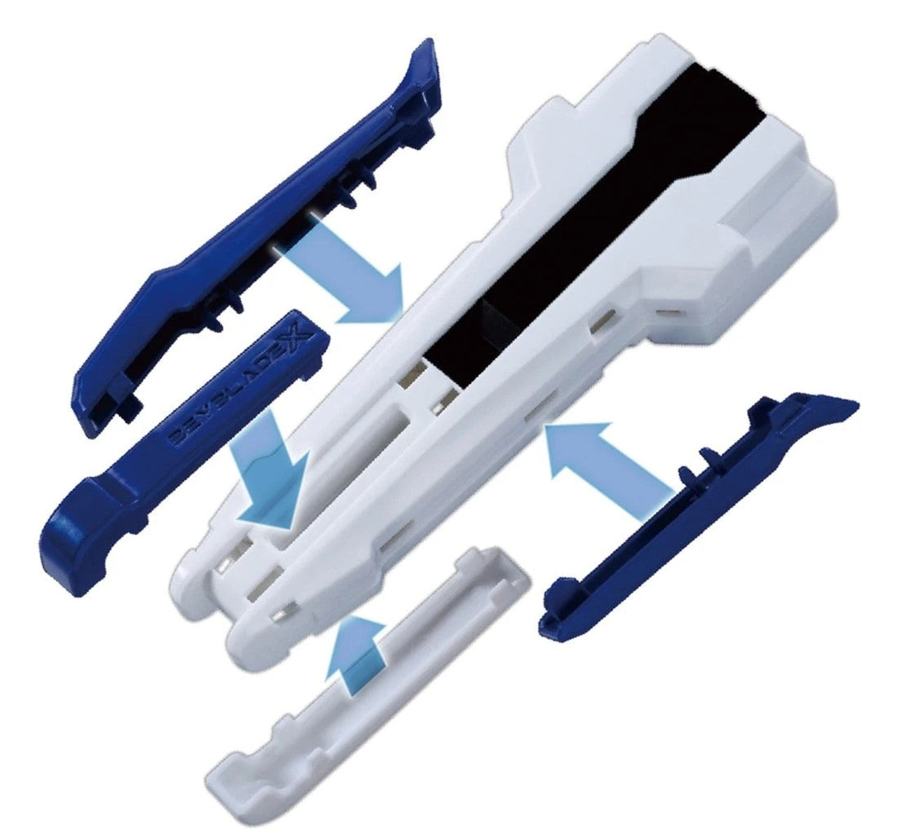 BEYBLADE X Takara Tomy BX-29 Custom Launcher Grip (White Version) - Trinity Hobby