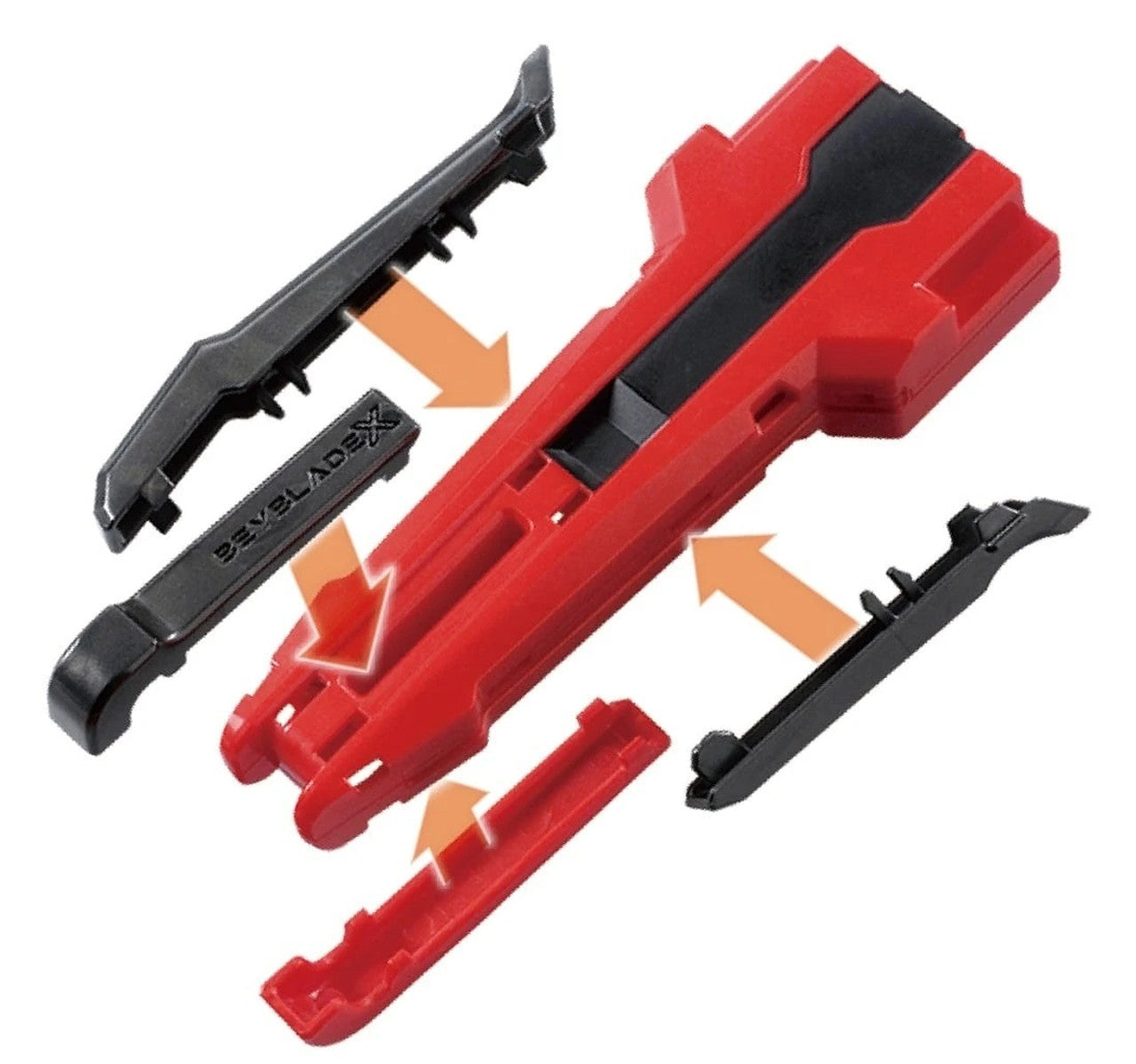 BEYBLADE X Takara Tomy BX-30 Custom Launcher Grip (Red Version) - Trinity Hobby