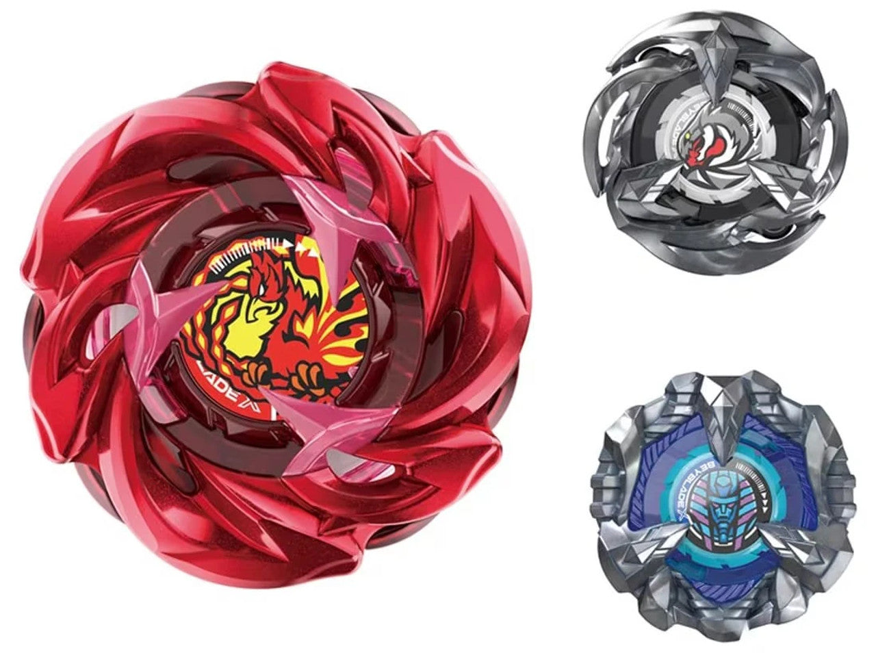 (asia) Beyblade X UX-07 Phoenix Rudder Deck Set