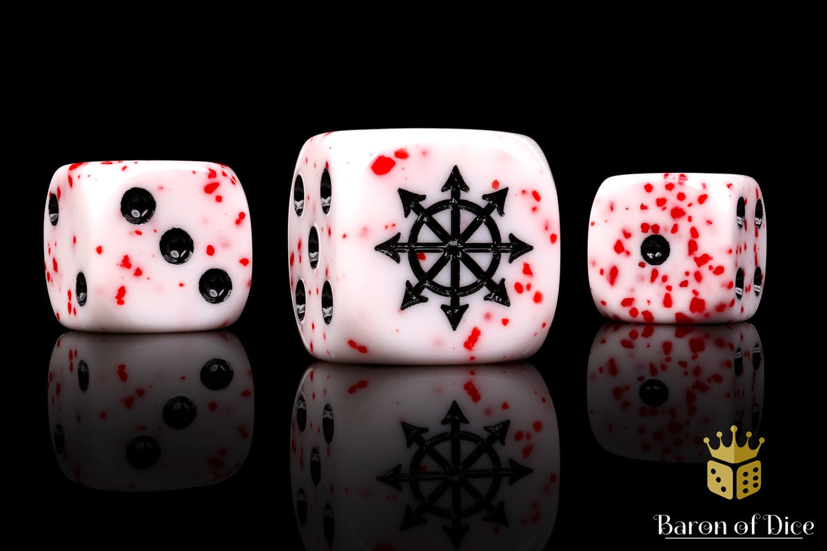 Baron of Dice - (ROUND EDGE) Blood Sacrifice [25 CT]