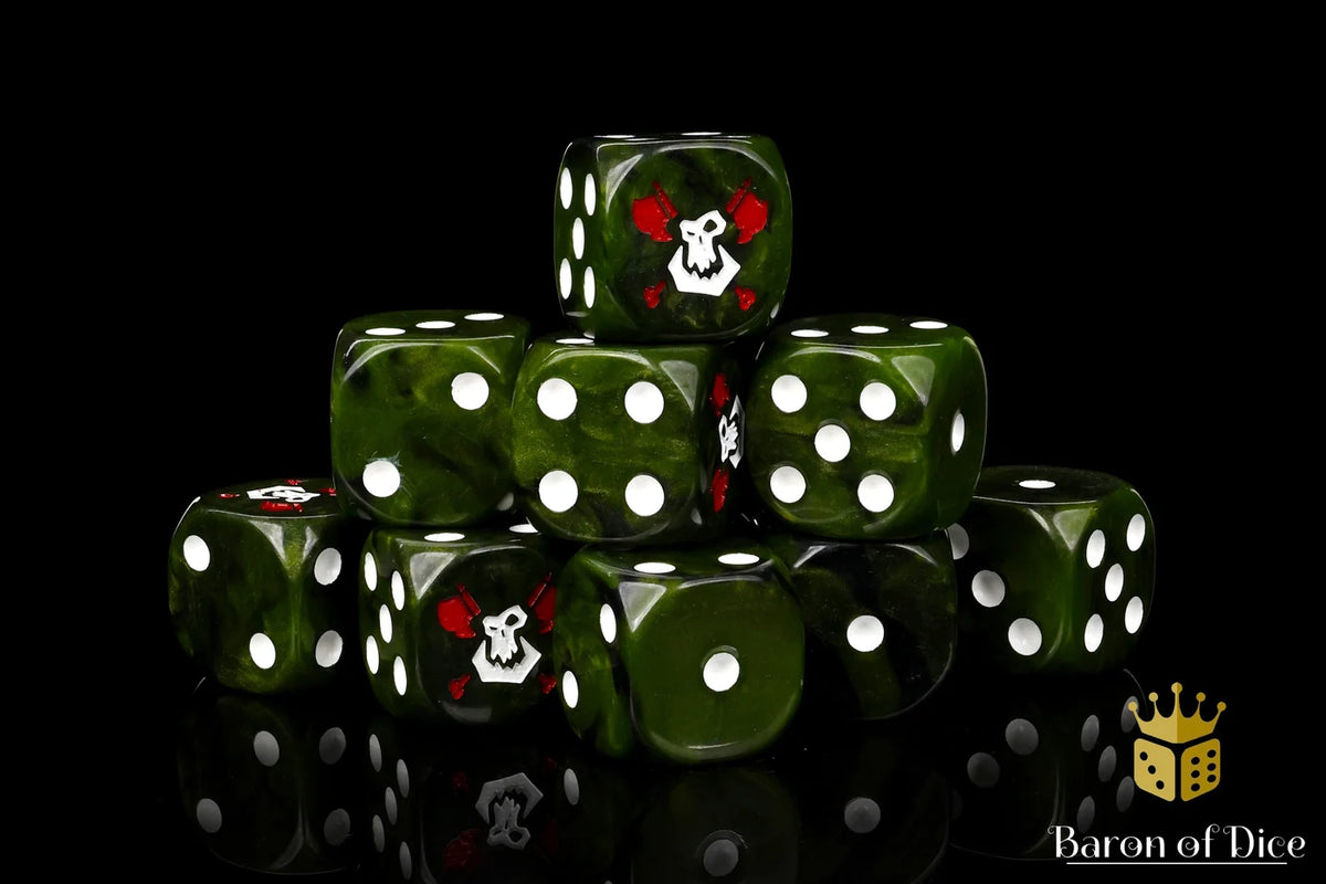 Baron of Dice - (ROUND EDGE) Bloody Orc [25 CT]