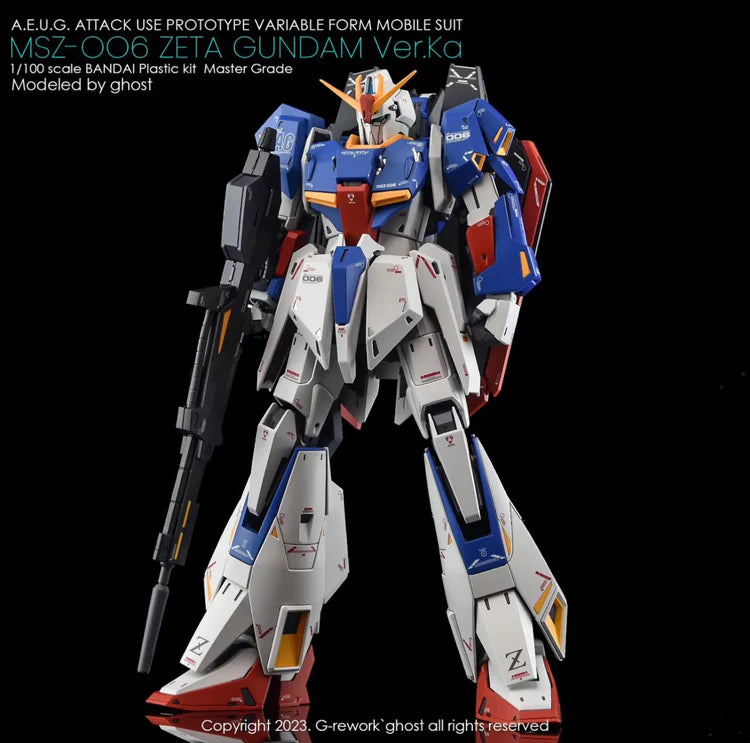 G-rework [MG] ZETA GUNDAM Ver.Ka Water Decal - Trinity Hobby