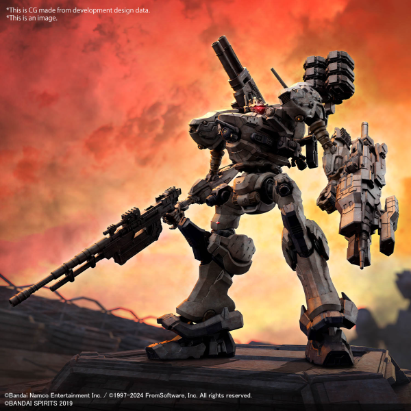 Hobb 30MM ARMORED CORE Ⅵ FIRES OF RUBICON RaD CC-2000 ORBITER NIGHTFALL