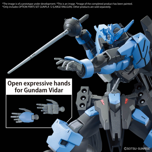 OPTION PARTS SET GUNPLA 12 (LARGE RAILGUN) - Trinity Hobby