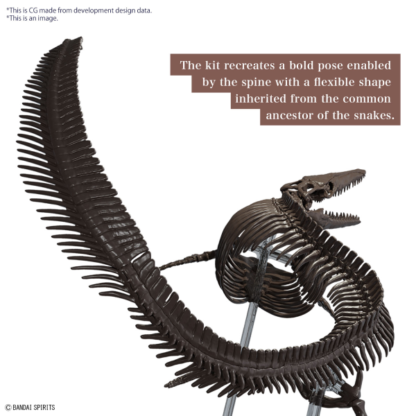 BANDAI 1/32 Imaginary Skeleton Mosasaurus - Trinity Hobby