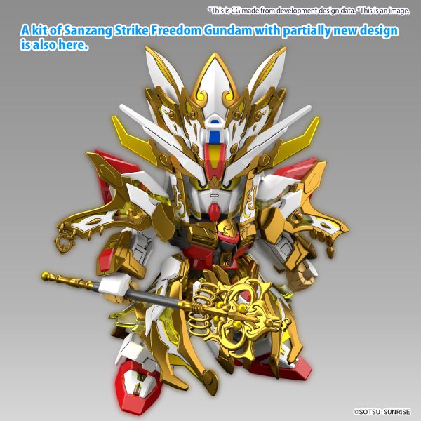 SDW HEROES REVIVAL OF THE HEROES! WUKONG IMPULSE GUNDAM (CHILDHOOD Ver.) & SANZANG STRIKE FREEDOM GUNDAM SET - Trinity Hobby