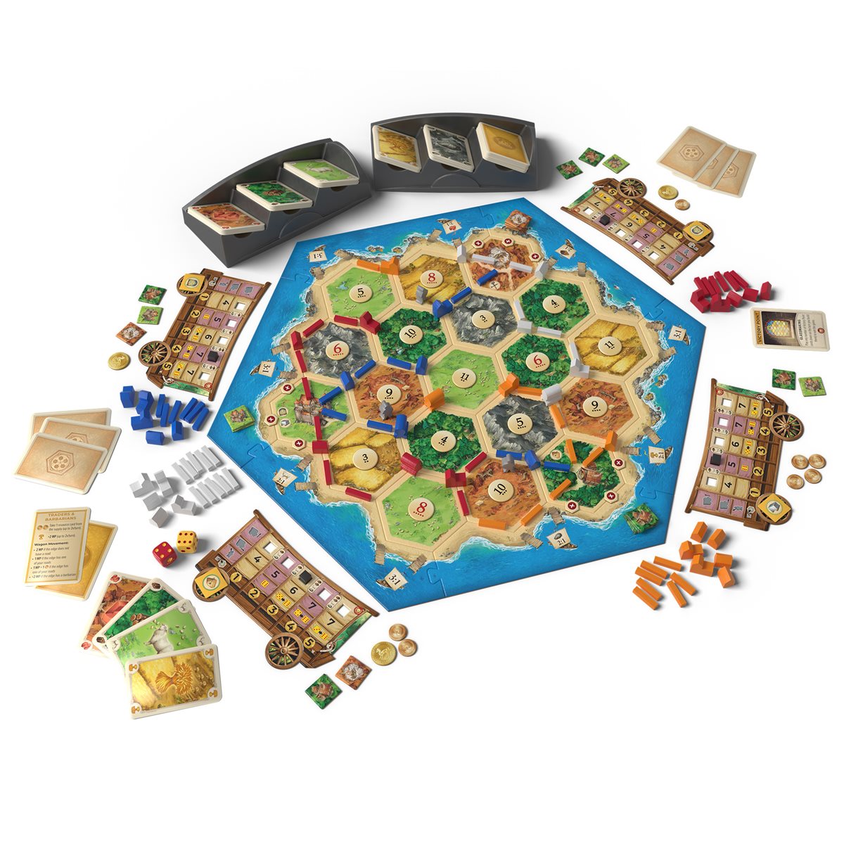 CATAN Exp: Traders & Barbarians - 6th Edition - Trinity Hobby