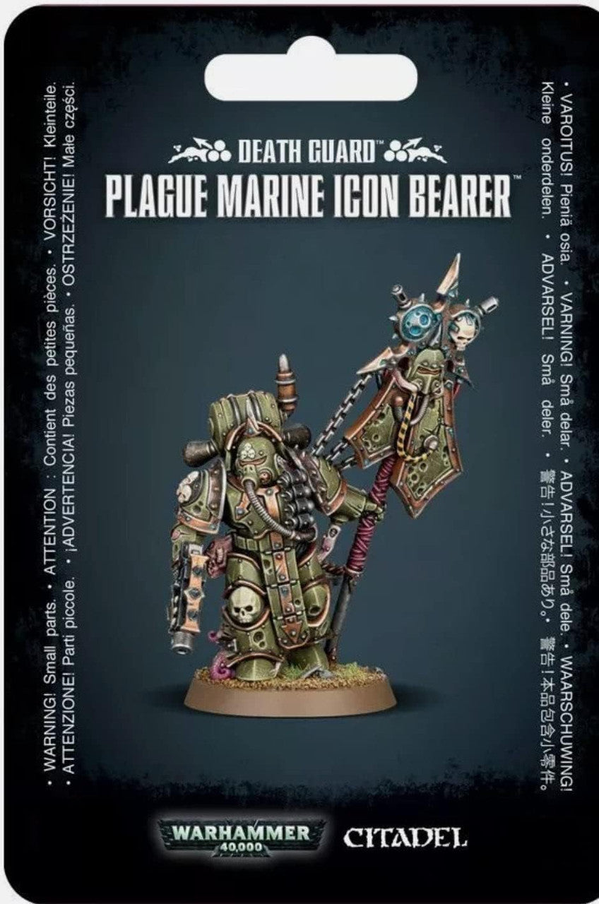Warhammer 40K: Death Guard: Plague Marine Icon Bearer