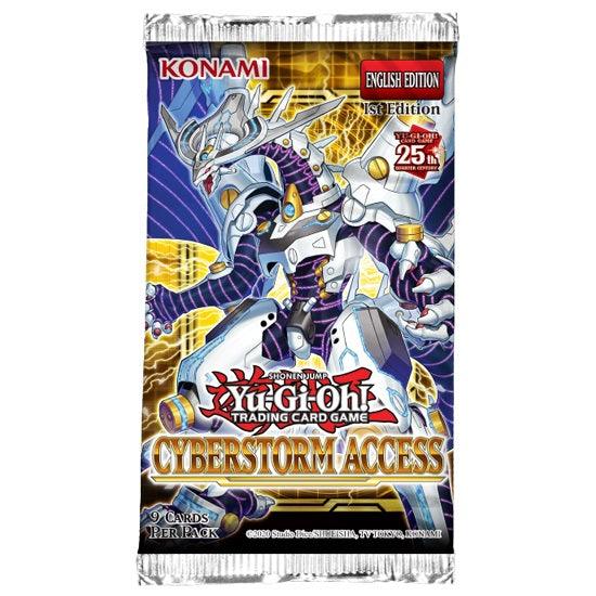 YGO CYBERSTORM ACCESS BOOSTER Pack - Trinity Hobby