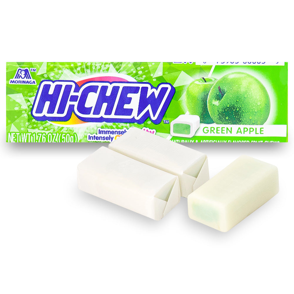 Hi-Chew Fruit Chews Green Apple (50g) - Trinity Hobby