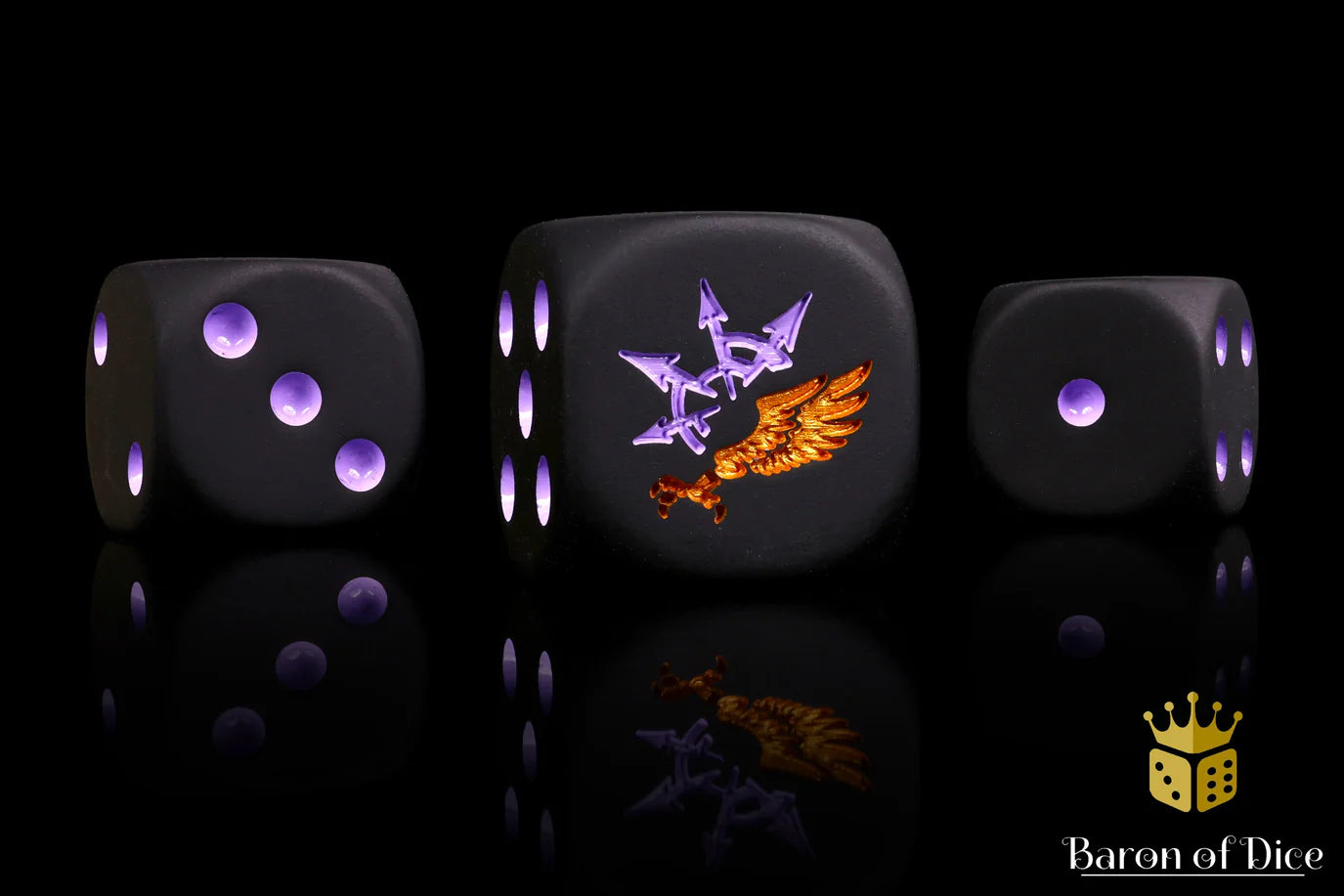 [Pre-Order] Baron of Dice - (ROUND EDGE) Children of Chaos [25 CT] - Trinity Hobby