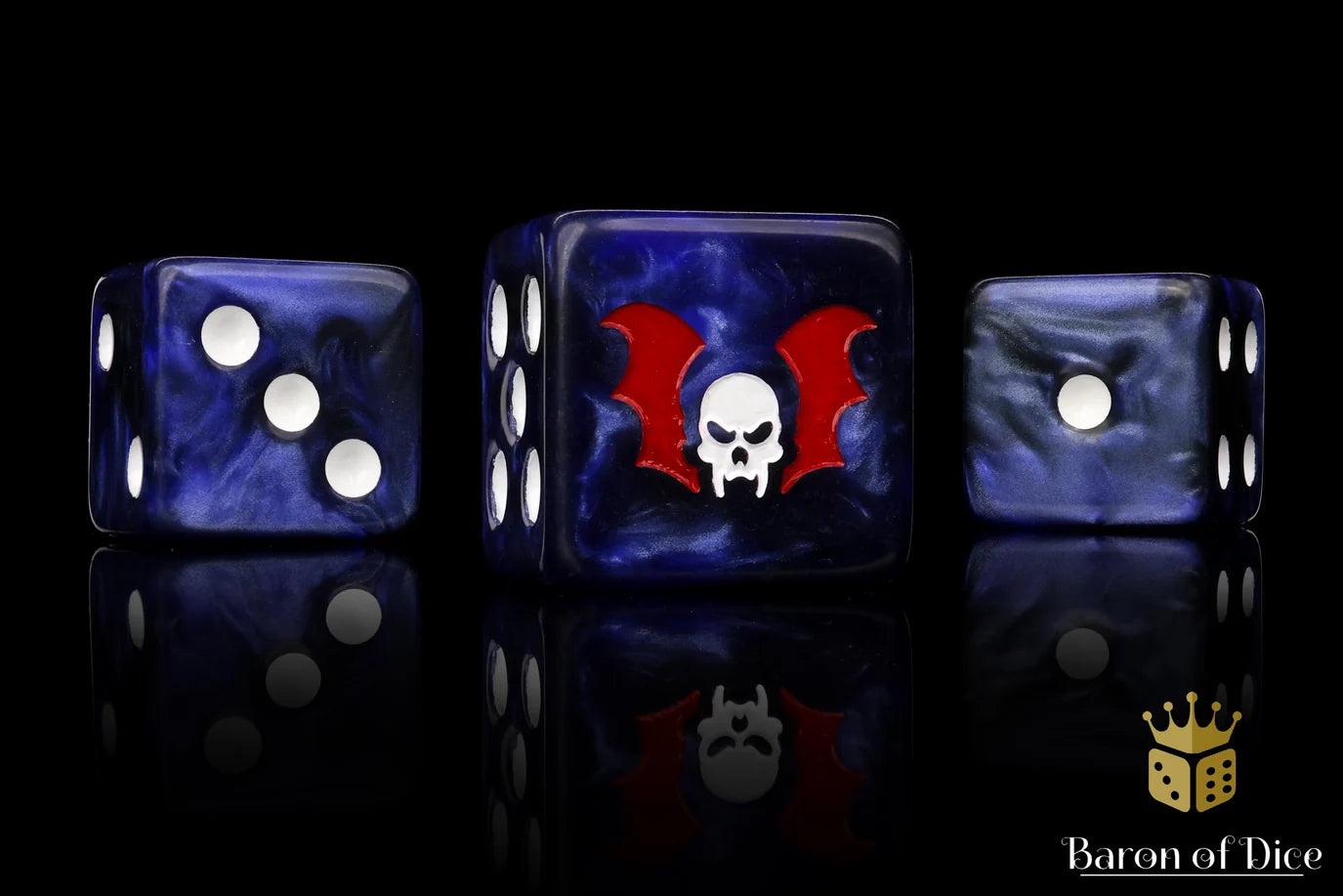 [Pre-Order] Baron of Dice - (ROUND EDGE) Claws of Midnight [25 CT] - Trinity Hobby