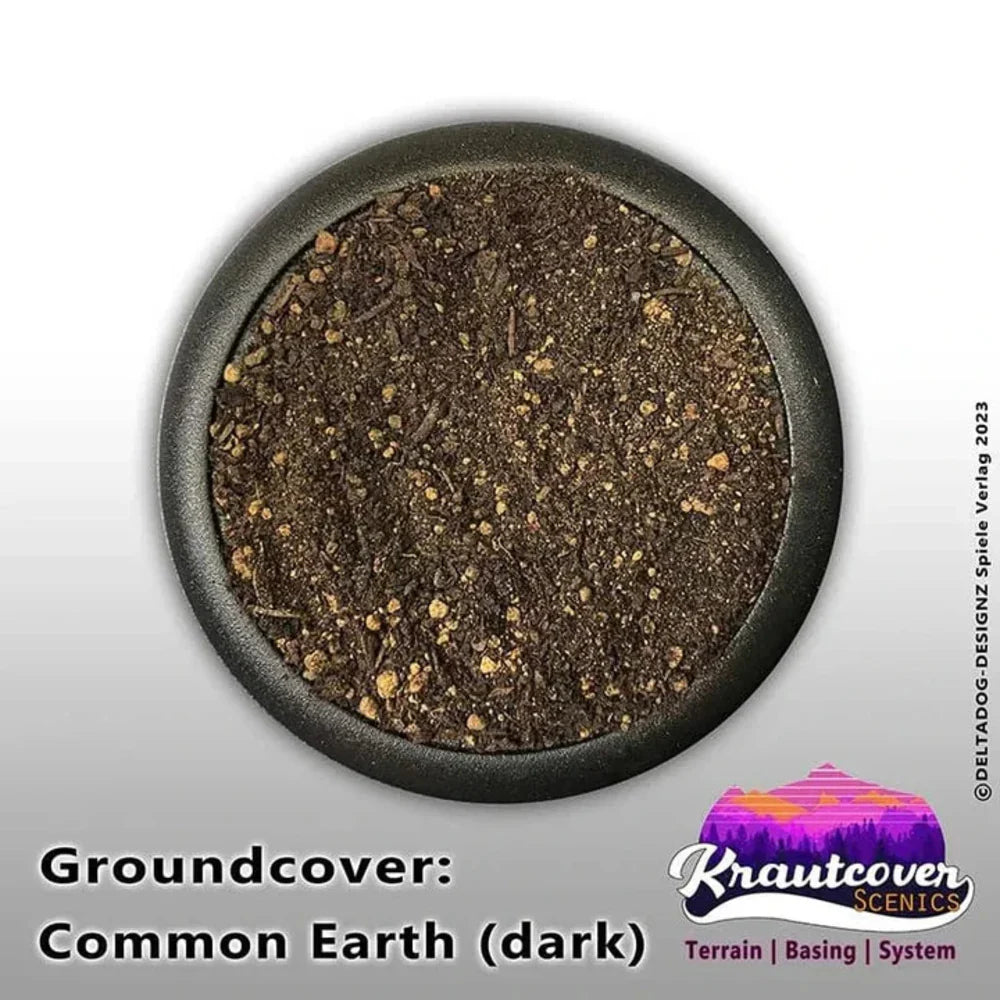 Krautcover Groundcovers - Common Earth Dark 140ml - Trinity Hobby