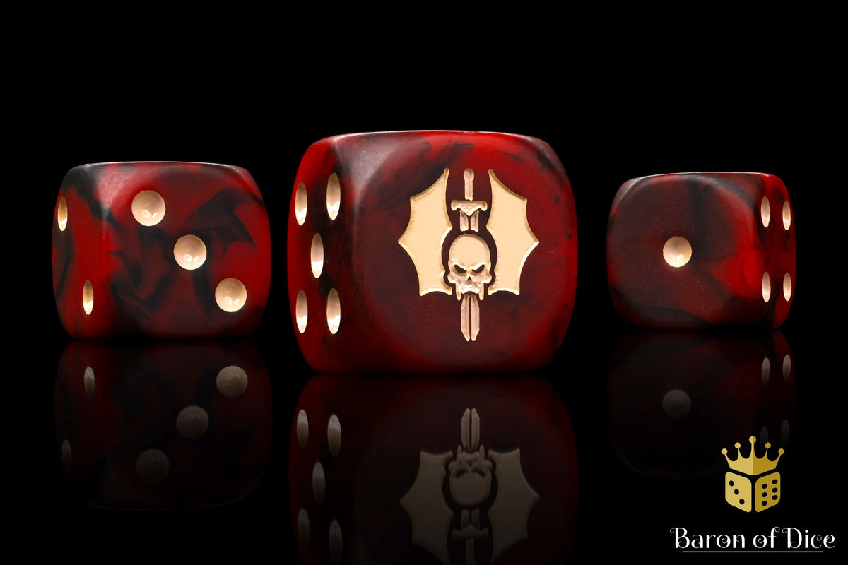 Baron of Dice - (ROUND EDGE) Cursed Vampire [25 CT]