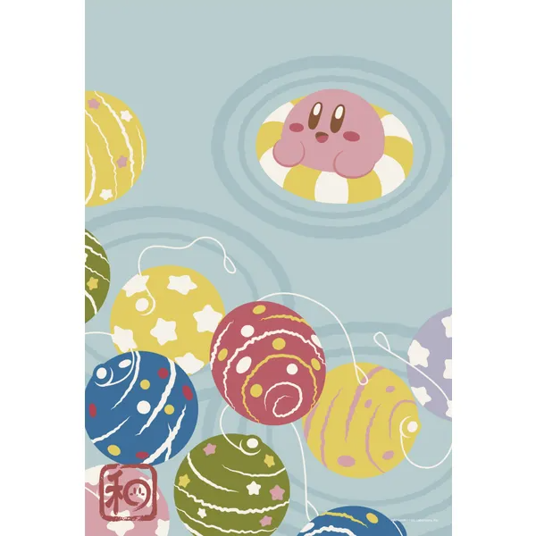 Ensky Puzzle 	Kirby and Water Balloons Artcrystal Puzzle (300-AC049) "Kirby", Ensky Artcrystal Puzzle - Trinity Hobby