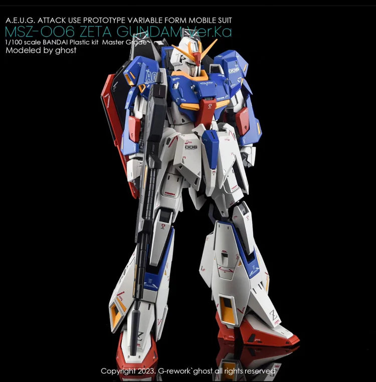 G-rework [MG] ZETA GUNDAM Ver.Ka Water Decal - Trinity Hobby
