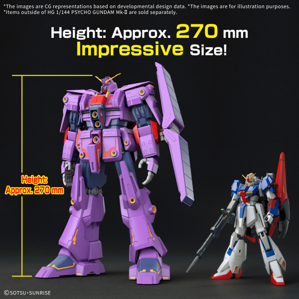 [Pre-Order] BANDAI HOBBY HG 1/144 PSYCHO GUNDAM Mk-Ⅱ (ETA Q3 2025)