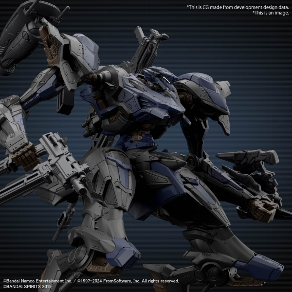 BANDAI Hobby 30MM ARMORED CORE Ⅵ FIRES OF RUBICON SCHNEIDER NACHTREIHER/40E STEEL HAZE