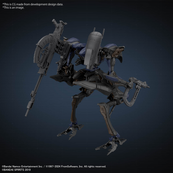 BANDAI Hobby 30MM ARMORED CORE Ⅵ FIRES OF RUBICON SCHNEIDER NACHTREIHER/40E STEEL HAZE