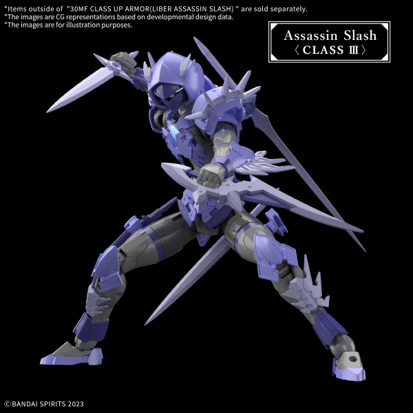 30MF CLASS UP ARMOR(LIBER ASSASSIN SLASH) - Trinity Hobby