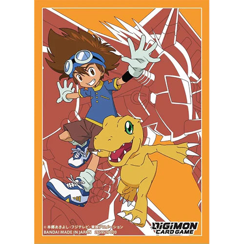 Digimon CG SLEEVES SET 3 - Agumon & Tai - Trinity Hobby