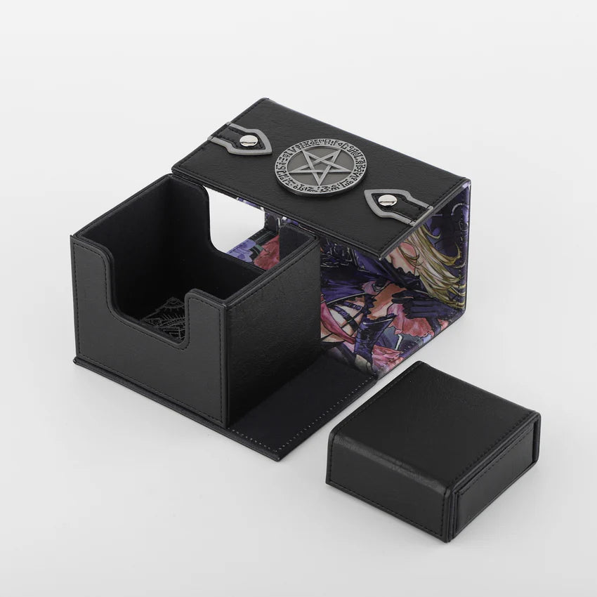 Manamoon Dark Arcanists Dicewinder Deck Box (Limit 1 Per Person) - Trinity Hobby