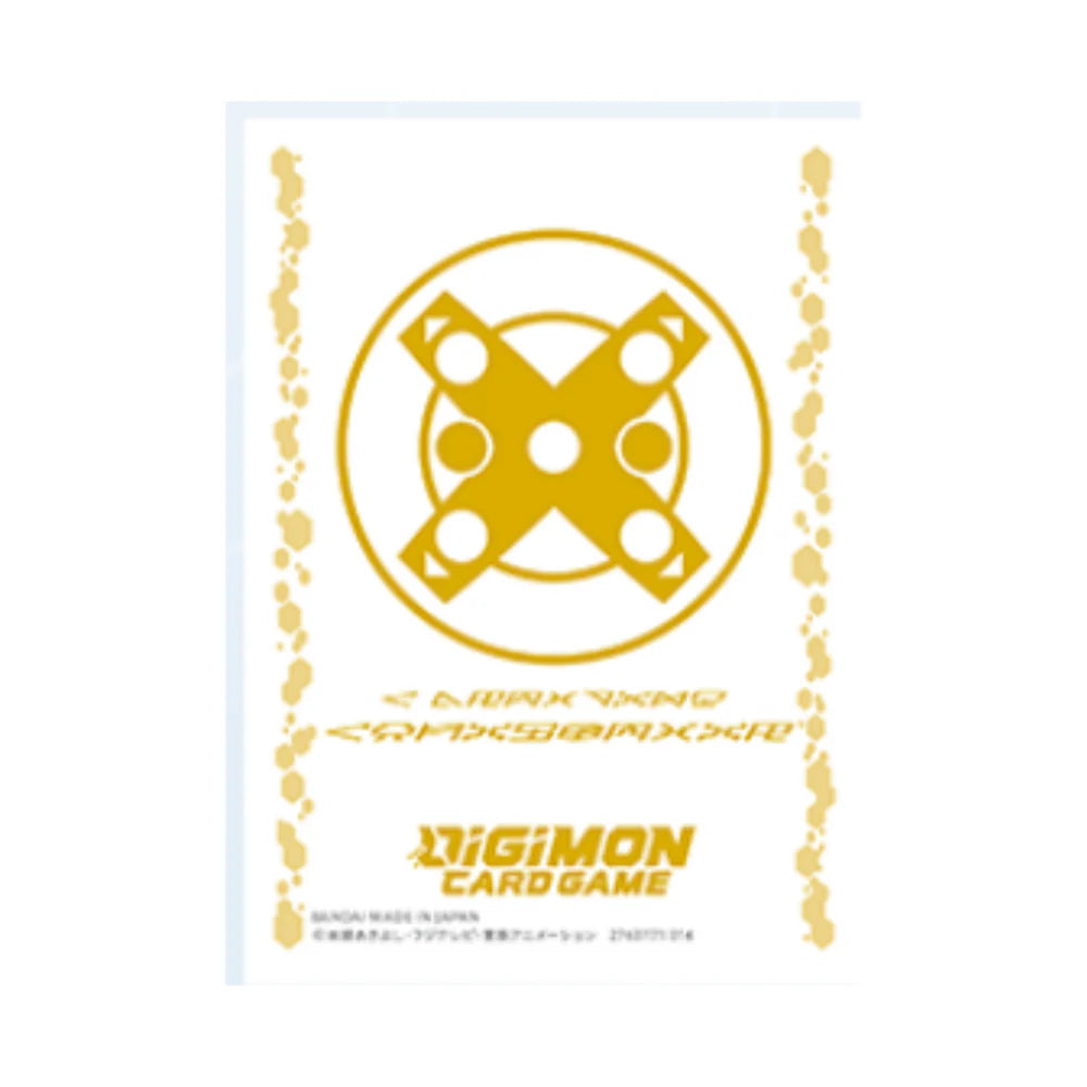 DIGIMON SLEEVES 2025 V1 - X-antibody (Yellow / White) - Trinity Hobby