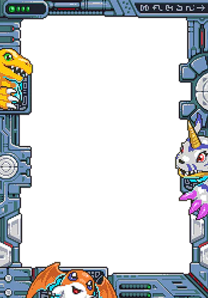 Manamoon Digital Destiny Border Oversleeves (70CT Standard) (Limit 1 Per Person)