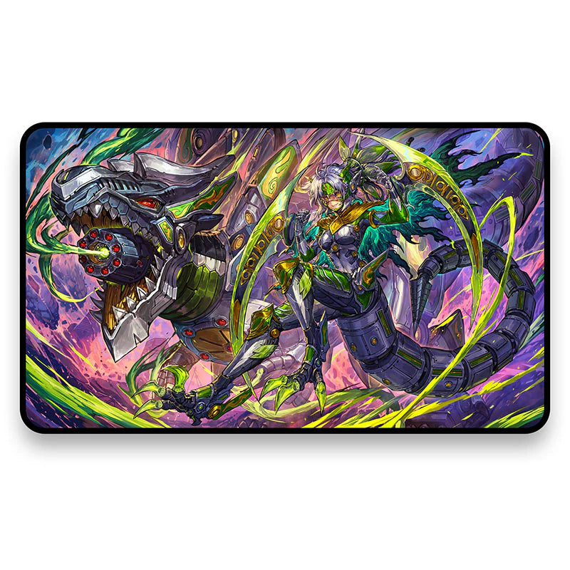 Manamoon Dinomorphin’ Rangers 1-Player Plush Hybrid Playmat (Limit 1 Per Person) - Trinity Hobby