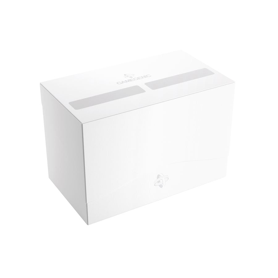 Deck Box: Double Deck Holder 200+XL  White - Trinity Hobby
