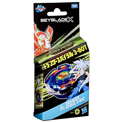 BEYBLADE X AS0 DRANZER SPIRAL 3-80T (BLUE) - Trinity Hobby