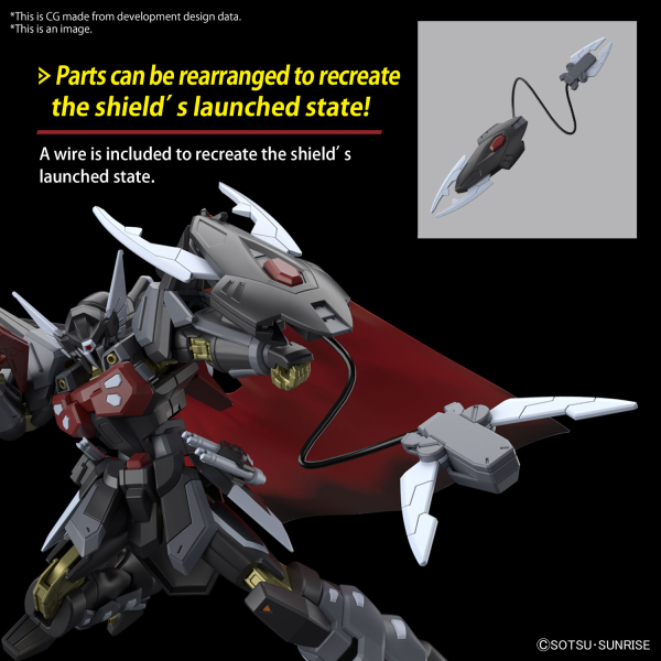 BANDAI HG 1/144 BLACK KNIGHT SQUAD Shi-ve.A - Trinity Hobby