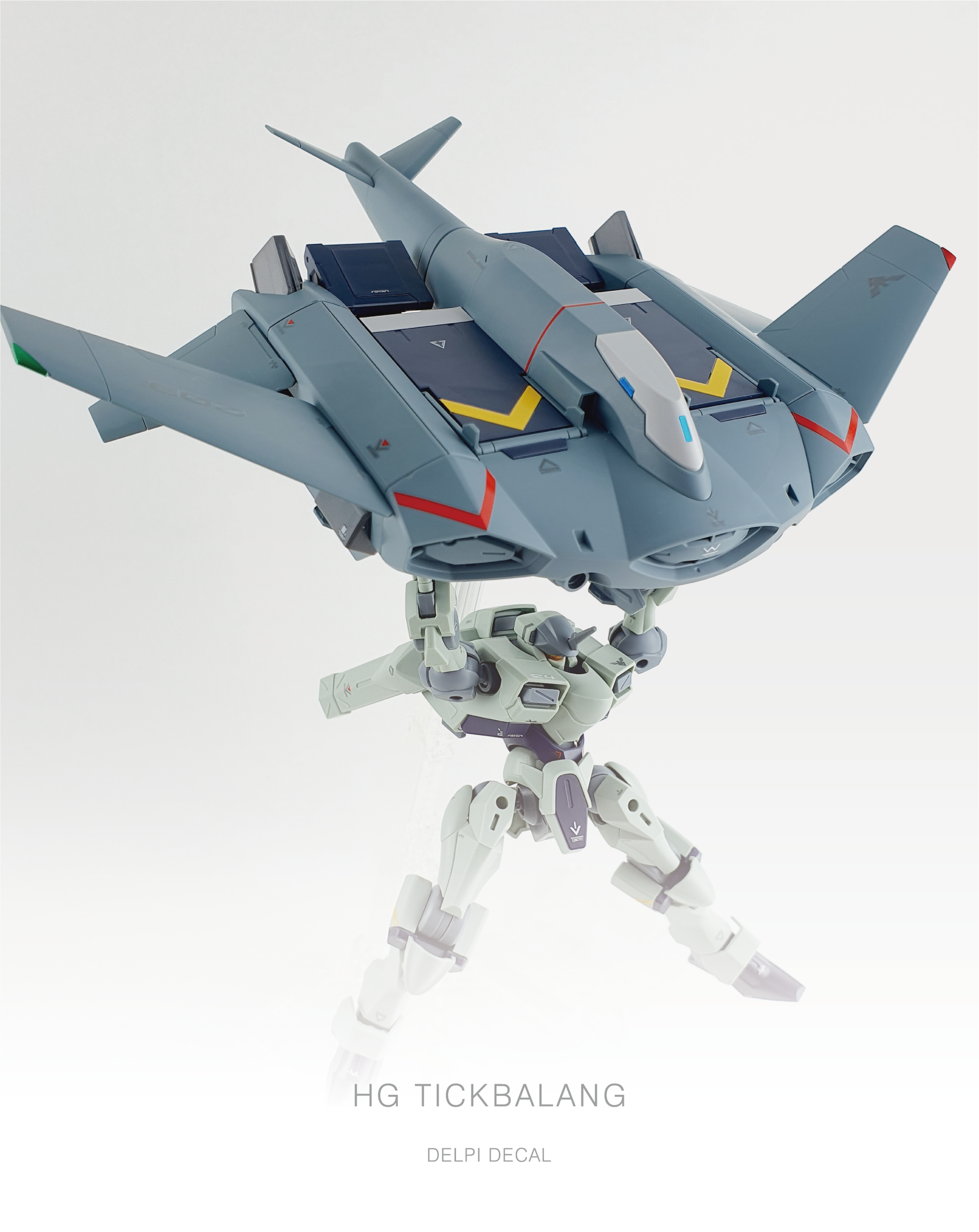 Delpi Decals HG TICKBALANG WATER DECAL - Trinity Hobby