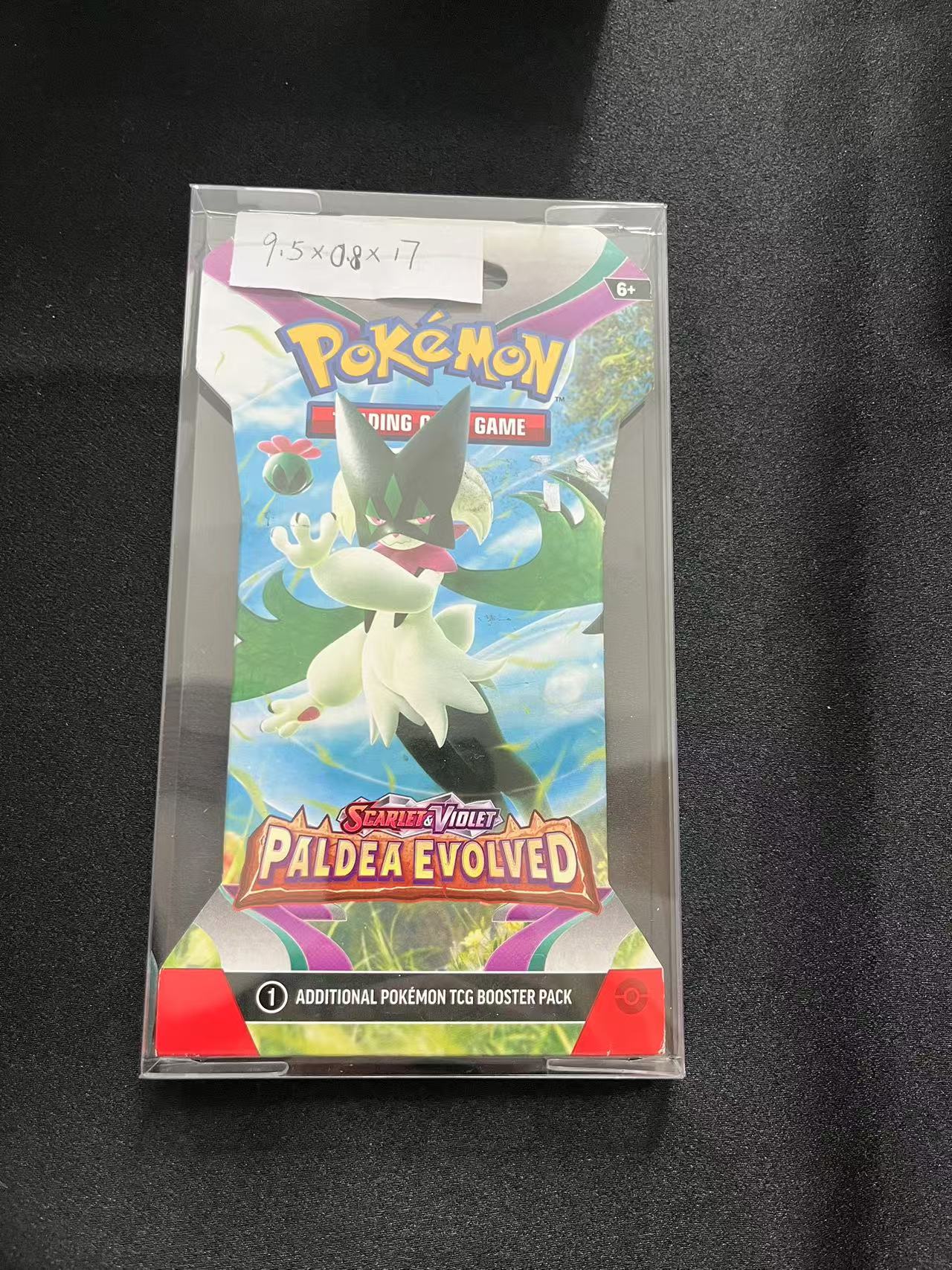 Pokémon Retail Booster Pack PET Protectors (Cardboard Packaging, 0.40 mm,  10-Pack)