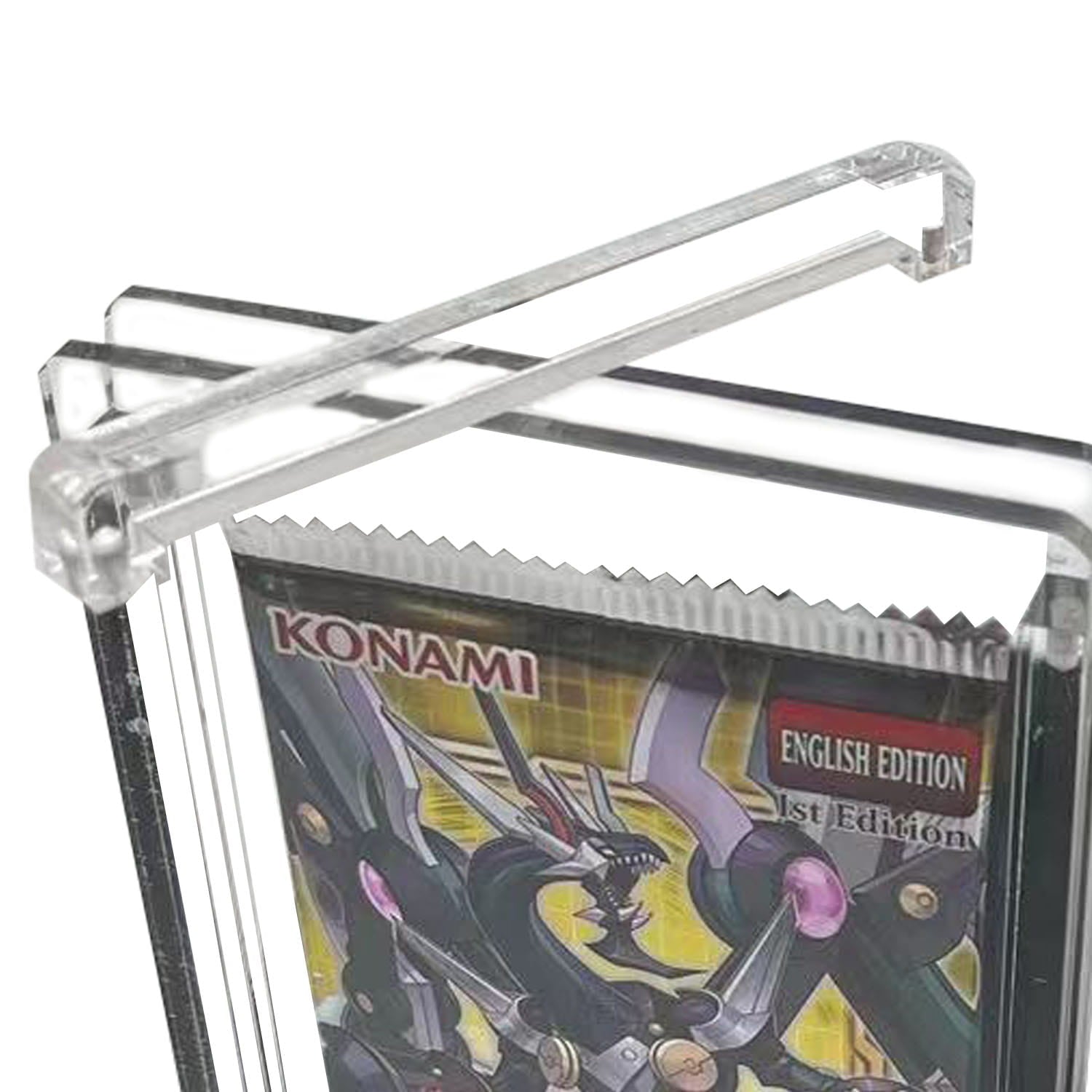 Evoretro Acrylic Case for Booster Pack with Magnetic Lid Pack of 5
