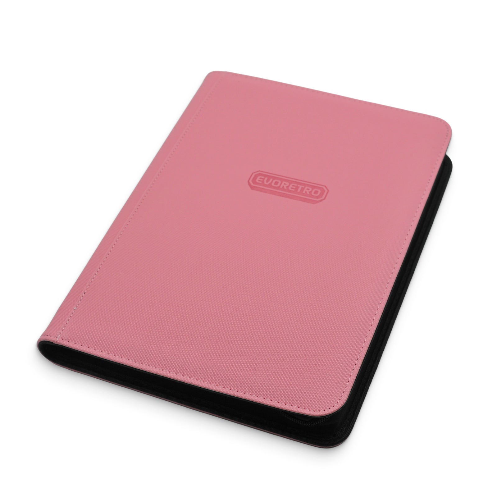 EVORETRO 9-Pocket Zip-Up Trading Card Binder for 360 cards - Pink - Trinity Hobby
