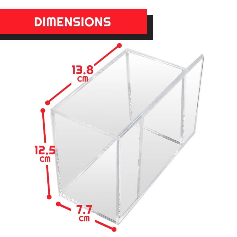 Evoretro ACRYLIC PROTECTOR POKEMON Booster Box WITH  SLIDING LID ANTI-UV 4.0MM (Copy) - Trinity Hobby