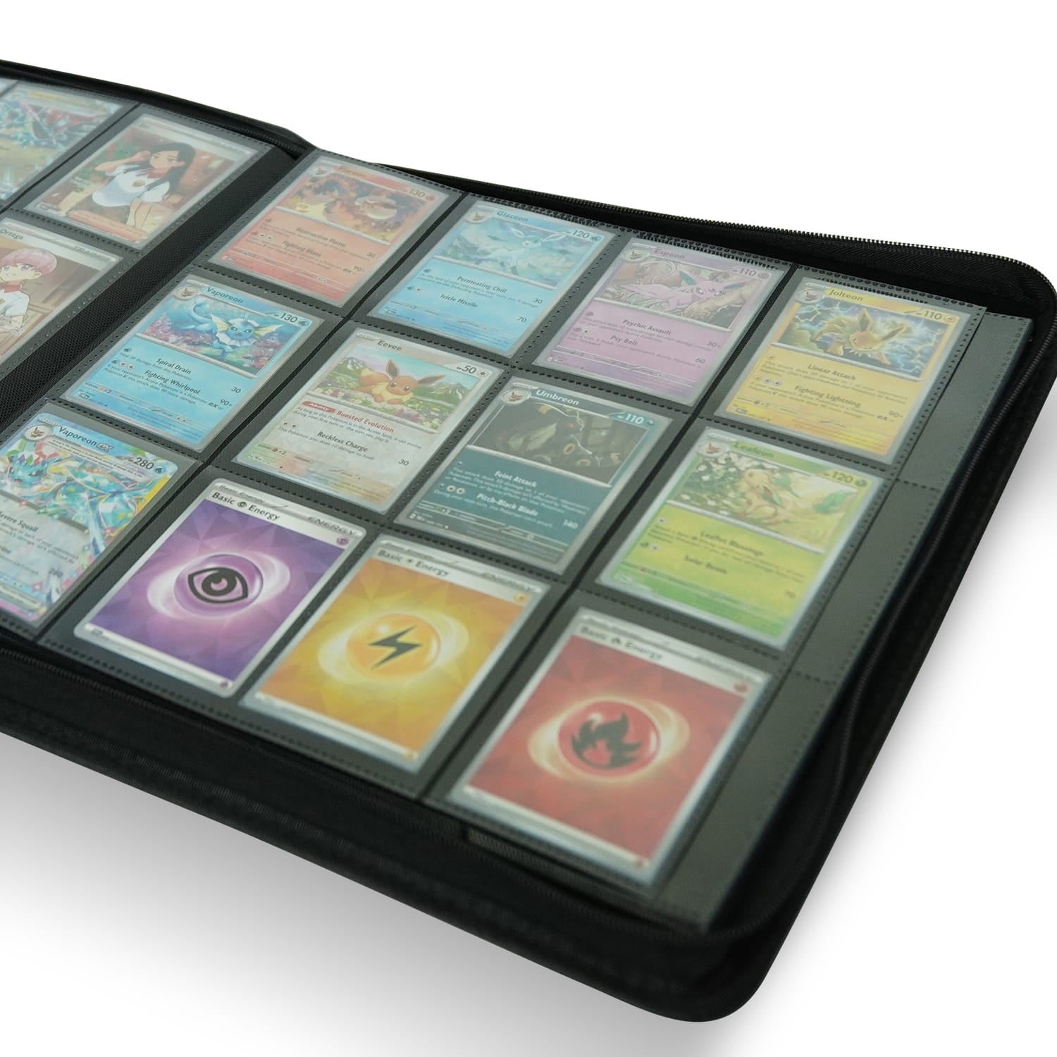 EVORETRO 4x3 Trading Card Zipper Binder