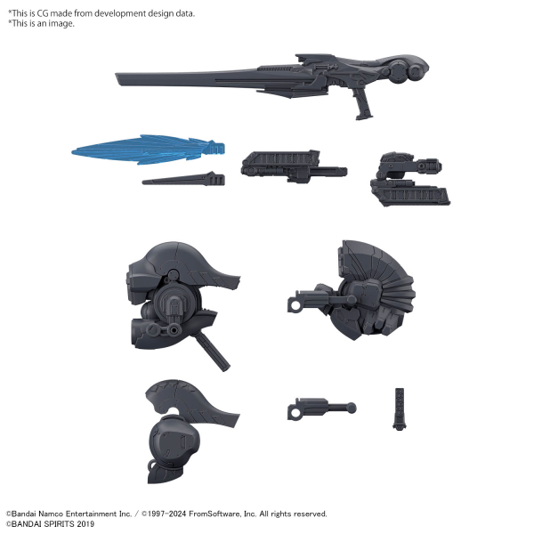 BANDAI Hobby 30MM OPTION PARTS SET ARMORED CORE Ⅵ FIRES OF RUBICON WEAPON SET 01 - Trinity Hobby