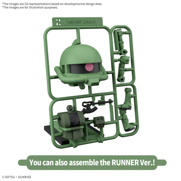 1/1 ZAKUPLA-KUN DX SET (WITH RUNNER Ver. RECREATION PARTS) - Trinity Hobby