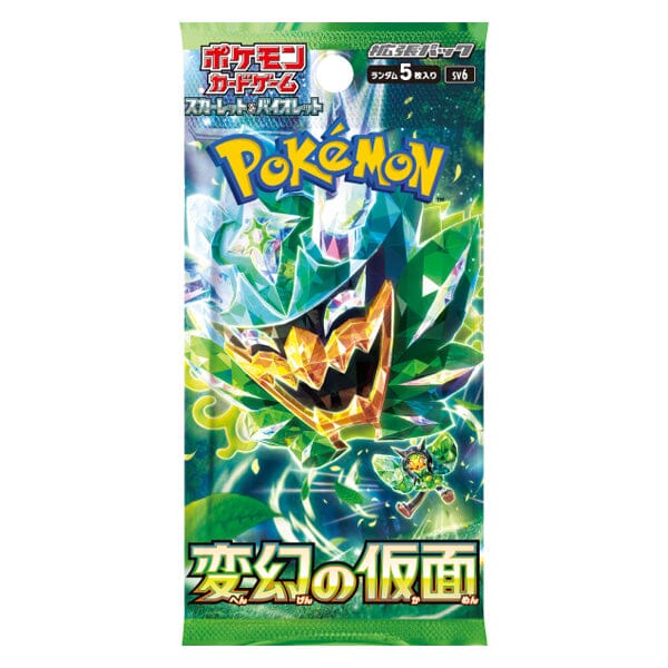 Pokemon Mask Of Change sv6 "Twilight Masquerade" Japanese Booster Pack - Trinity Hobby