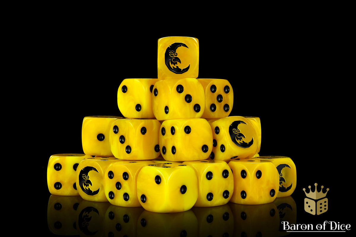 Baron of Dice - (ROUND EDGE) Full Moon [25 CT]