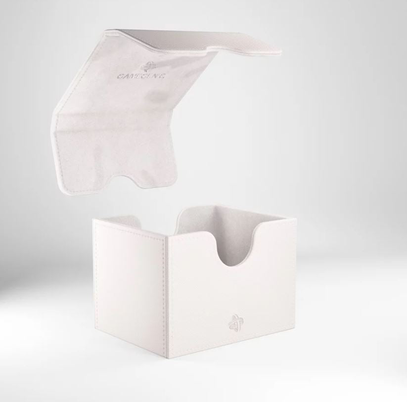 Deck Box: Sidekick XL White (100ct) - Trinity Hobby
