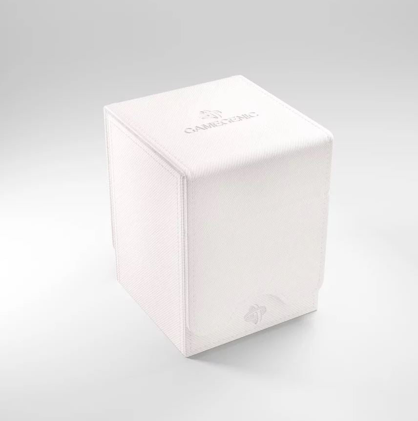 Deck Box: Squire XL White (100ct) - Trinity Hobby