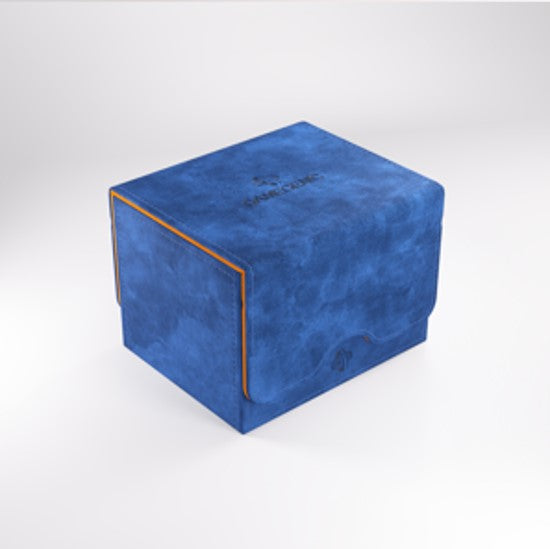 Deck Box: Sidekick XL: Blue/Orange Exclusive Line (100ct) - Trinity Hobby