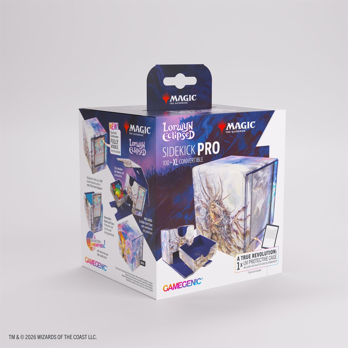 Deck Box: Magic: The Gathering - Lorwyn Eclipsed: Sidekick Pro XL (100ct): Ashling/Auyie Ool - Trinity Hobby