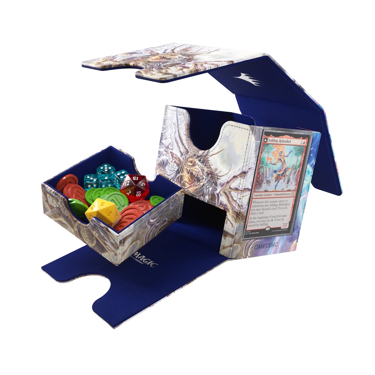 Deck Box: Magic: The Gathering - Lorwyn Eclipsed: Sidekick Pro XL (100ct): Ashling/Auyie Ool - Trinity Hobby